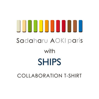 Sadaharu AOKI With SHIPS<br>T-shirt BBC Noir <br>【XLサイズ】