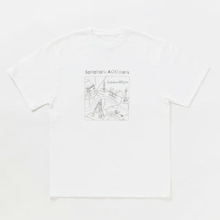 Sadaharu AOKI With SHIPS<br>T-shirt Paris Blanc <br>【Sサイズ】