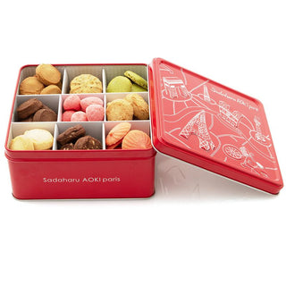 コフレ アソーティモン ドゥ  ビスキュイ ルージュ モワイヤン