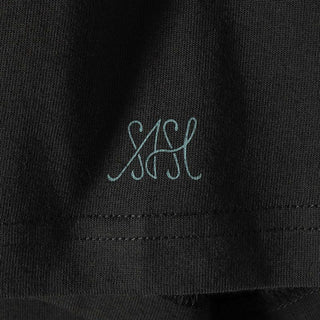 Sadaharu AOKI With SHIPS<br>T-shirt ロゴ Noir <br>【XLサイズ】