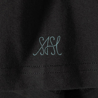 Sadaharu AOKI With SHIPS<br>T-shirt ロゴ Noir <br>【Lサイズ】